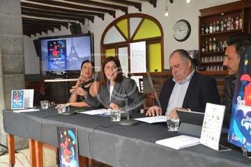 La presentación del programa del Carnaval de Telde 2019 tuvo lugar en El Casino La Unión (Foto TA)